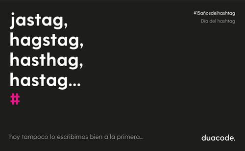 Día del hashtag