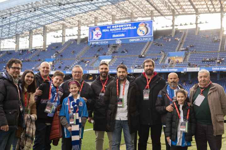 Un Deportivo - Castilla con el sello y patrocinio de duacode
