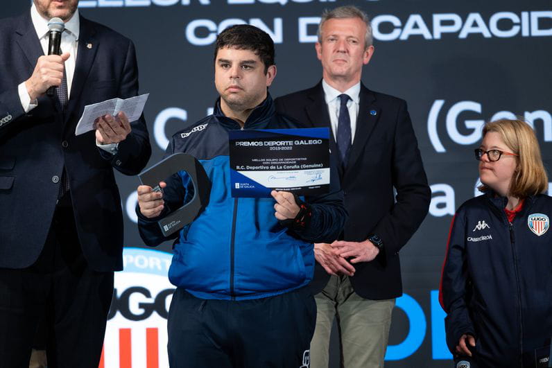 El Depor Genuine, patrocinado por duacode, Premio Deporte Gallego 2019-2022