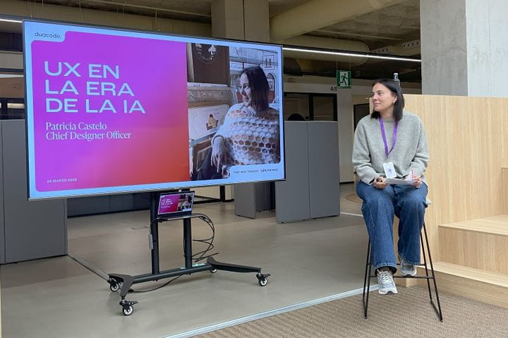 Diseñar tecnología con sentido: así fue la charla de Patricia Castelo sobre UX e IA