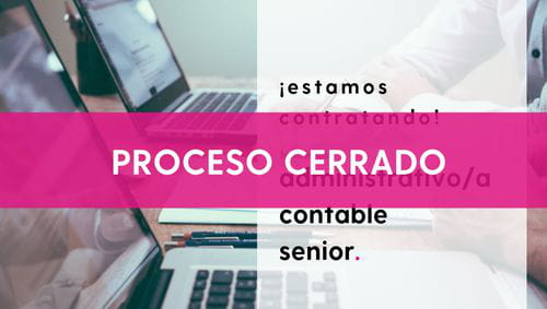 Oferta empleo: administrativo/a contable senior | Noticias